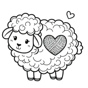 coloriage Mouton d