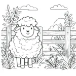 coloriage Mouton et dessins