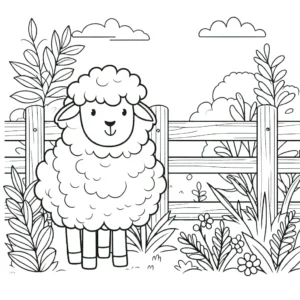 coloriage Mouton et dessins