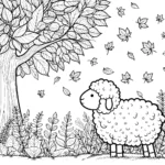 coloriage Mouton d