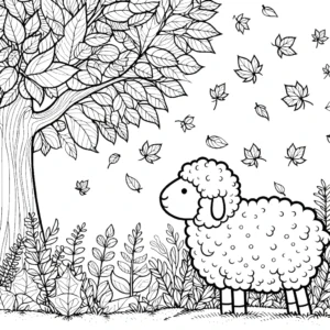 coloriage Mouton d