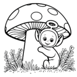 coloriage Teletubbies pour enfants a imprimer