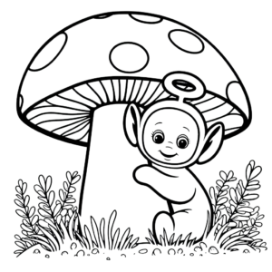 coloriage Teletubbies pour enfants a imprimer