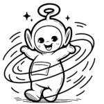 coloriage Teletubbies d