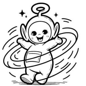 coloriage Teletubbies d