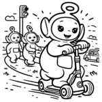 télécharger coloriage Teletubbies gratuit