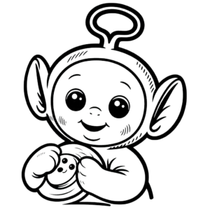 coloriage Teletubbies pour enfants à imprimer