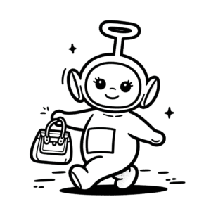 imprimer coloriage Teletubbies pour enfant