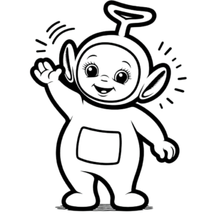 coloriage Teletubbies a dessiner et imprimer