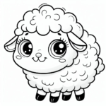 coloriage Mouton a imprimer