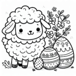 coloriage Mouton à imprimer