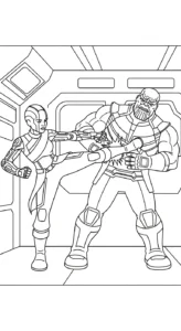 imprimer coloriage Thanos gratuit