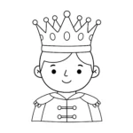 imprimer coloriage couronne