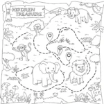 coloriage Afrique à imprimer pour enfant de 10 ans