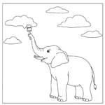 coloriage Afrique pour enfants à télécharger