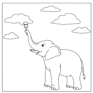 coloriage Afrique pour enfants à télécharger