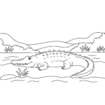coloriage Afrique pour enfants a imprimer