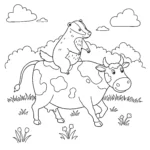 a imprimer coloriage Blaireau gratuit
