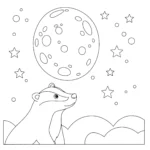 a imprimer coloriage Blaireau gratuit