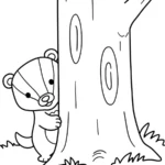 coloriage Blaireau a imprimer