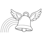 coloriage Cloches de Pâques a imprimer gratuitement