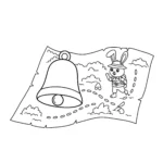 coloriage Cloches de Pâques à imprimer pdf gratuit