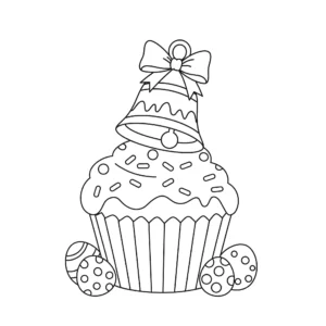 coloriage Cloches de Pâques à imprimer pour enfant de 10 ans