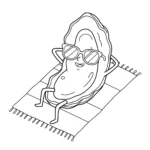 coloriage Coquillage pour primaire