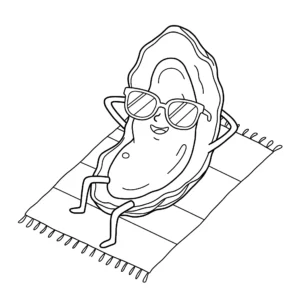 coloriage Coquillage pour primaire