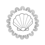 a imprimer coloriage Coquillage gratuit