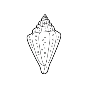 coloriage Coquillage pour enfant de 10 ans