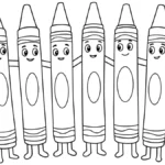 coloriage Crayon gratuit