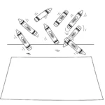 coloriage Crayon pour enfant a imprimer gratuit