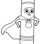 imprimer coloriage Crayon
