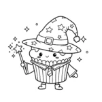 a imprimer coloriage Cupcake gratuit