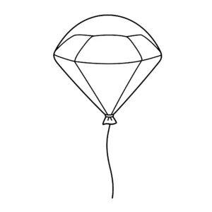 coloriage Diamant a imprimer pour enfant de 4 ans