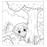 coloriage Diamant a colorier en ligne gratuitement