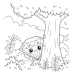 coloriage Diamant pour enfant