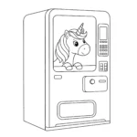 coloriage Glace Licorne pour enfant de 7 ans