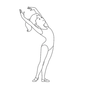 coloriage Gymnastique à imprimer