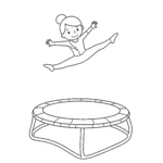 coloriage Gymnastique et dessins