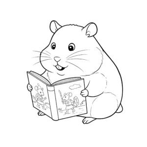 coloriage Hamster et dessins