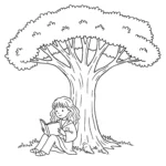coloriage Hermione pour bebe a imprimer