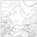 coloriage Jungle pour enfants a imprimer gratuit