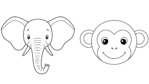 coloriage Jungle en ligne pour enfant