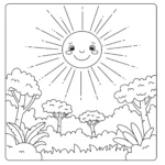 coloriage Jungle à imprimer pour enfant de 12 ans