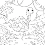 coloriage Jungle à imprimer pdf gratuit
