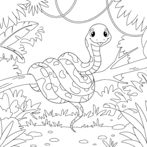 coloriage Jungle à imprimer pdf gratuit