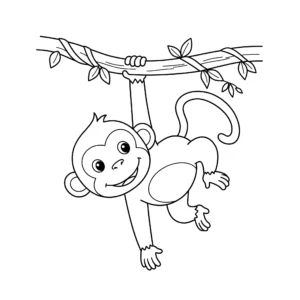 coloriage Jungle pour enfants