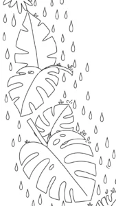 coloriage Jungle pour enfants a imprimer